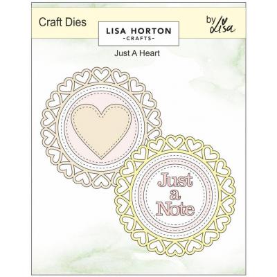 Lisa Horton Crafts Dies - Just A Heart